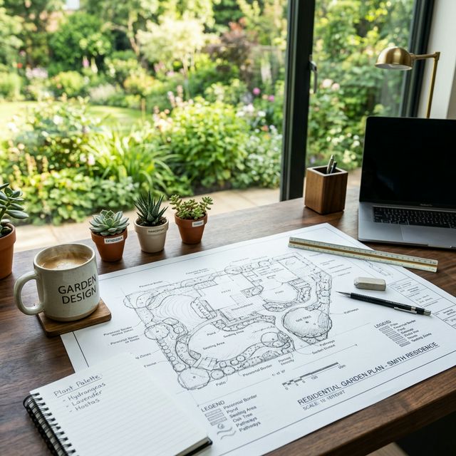 Garden design and maintenance process
